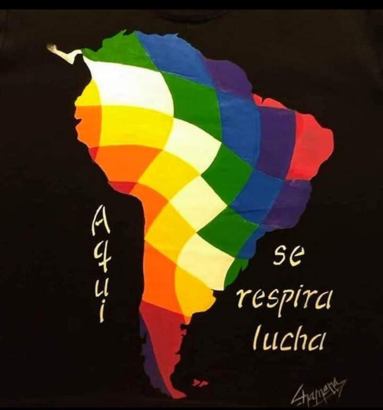Rolando Silva's tweet - "¡Latinoamérica unida! ¡Aquí se respira ...