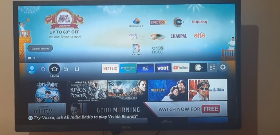 Netflix app on your Fire TV