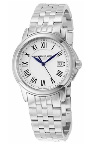 Raymond Weil Tradition 5678-ST-00300 - White Face Dive Watch