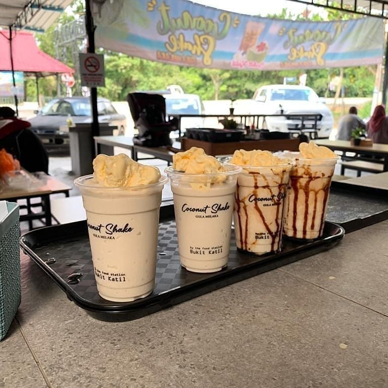 Coconut Shake in Melaka