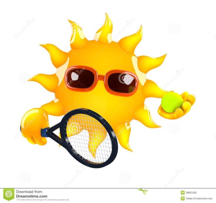 3d Sun tennis