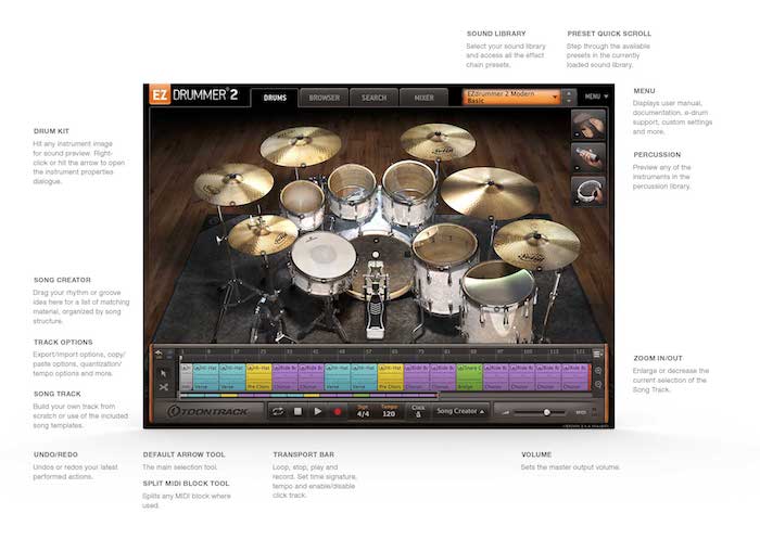 Top Drum Software for Realistic Sounding MIDI Drums_2