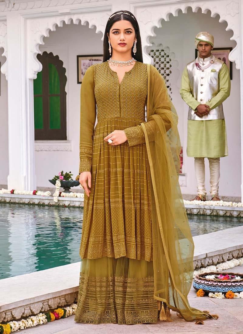 Anarkali Sharara Suit for Women