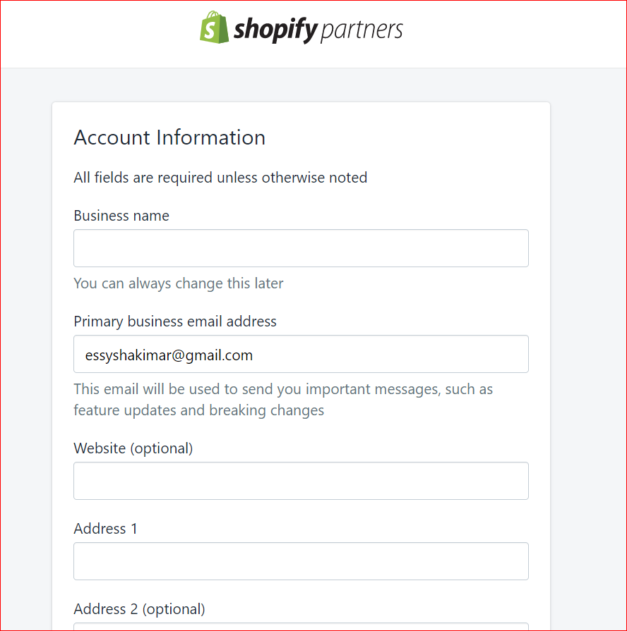 Shopify affiliate in Nigeria sign up