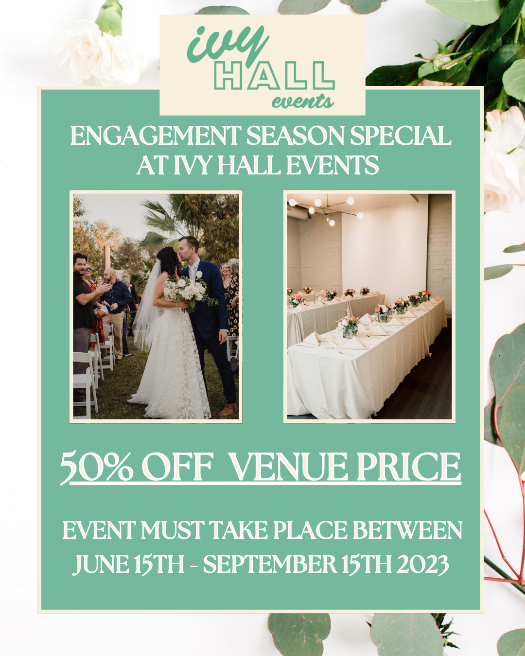 Ivy Hall Events proposal package