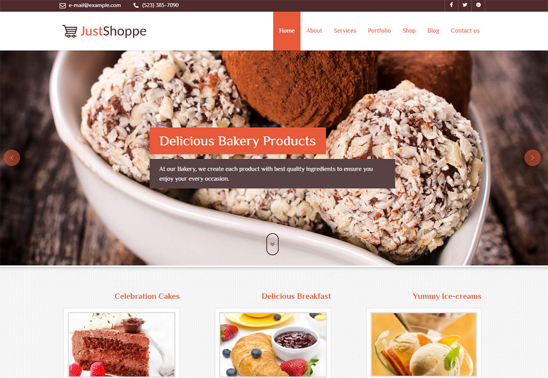 JustShoppe - WordPress