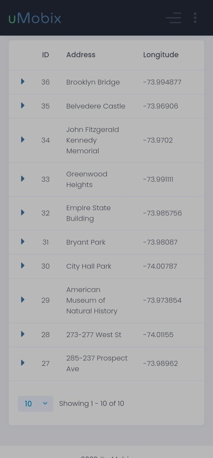 Umobix app