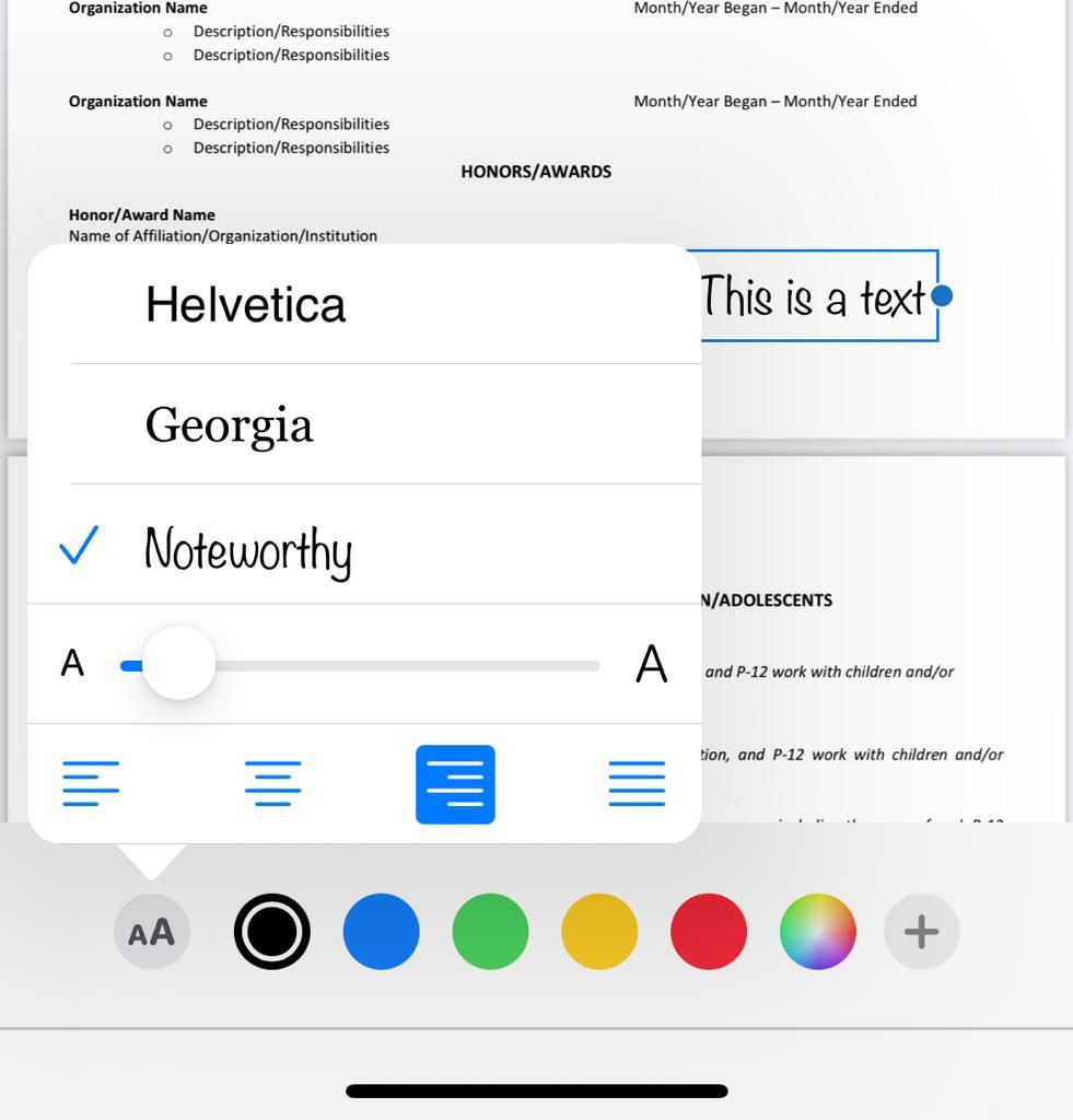 How to Type on a PDF on iPhone without using third-party apps
