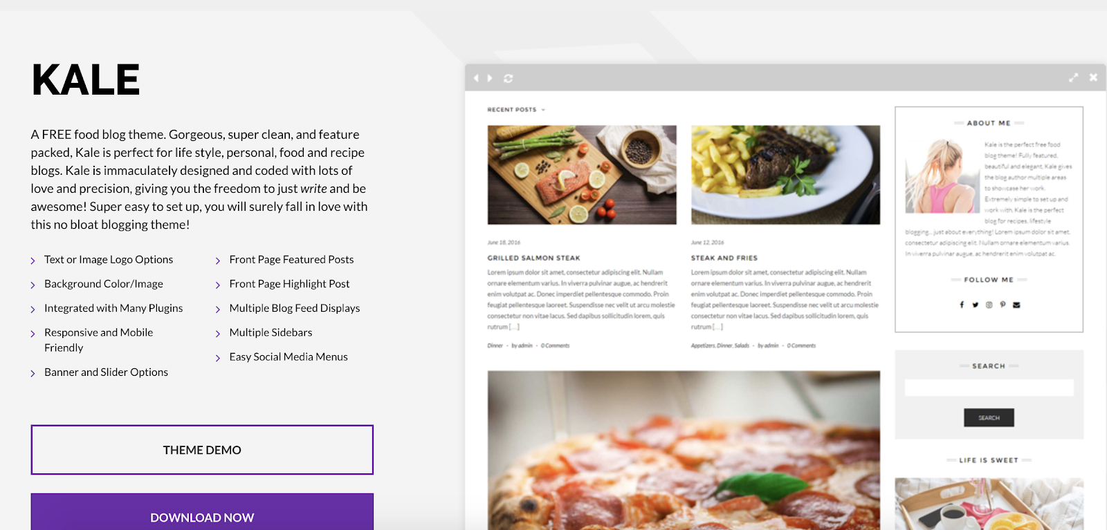 kale-wordpress-theme