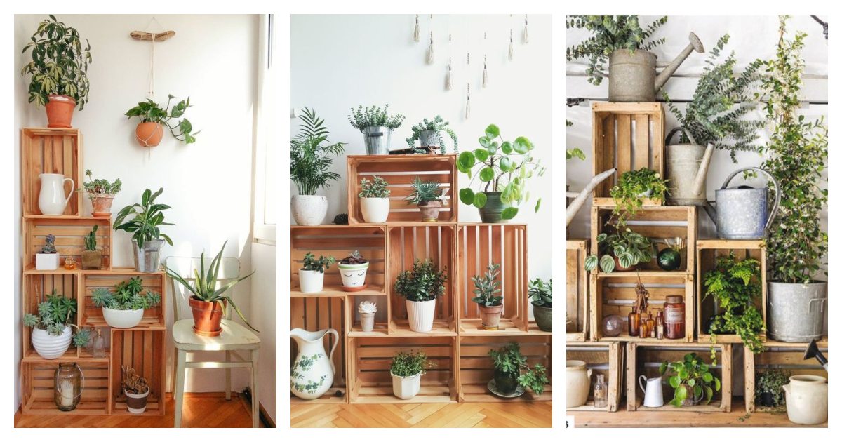 wooden crate decorating ideas