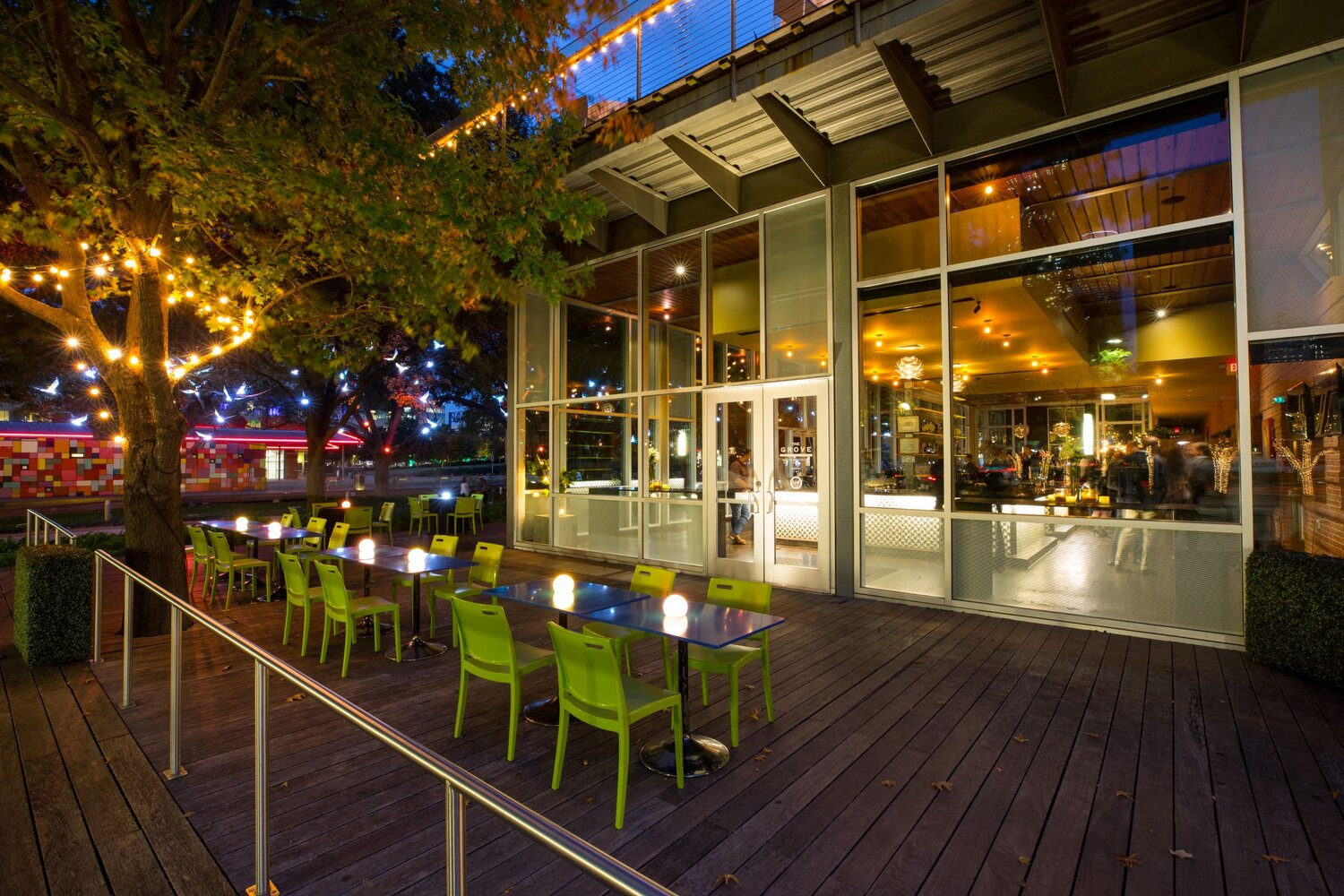 The Grove Houston Dining View and Couples Experience