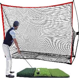 Buy WhiteFang Golf Net Bundle Golf Practice Net 10x7 feet with Golf  Chipping Nets Golf Hitting Mat & Golf Balls Packed in Carry Bag for  Backyard Driving Indoor Outdoor Online at Lowest