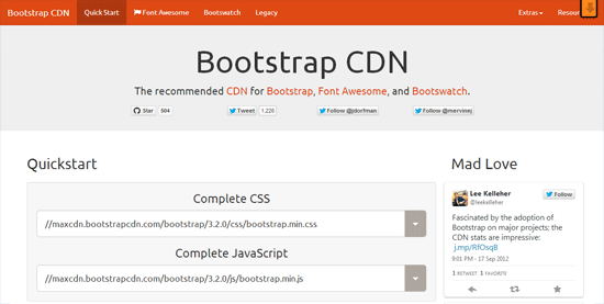 Bootstrap CDN