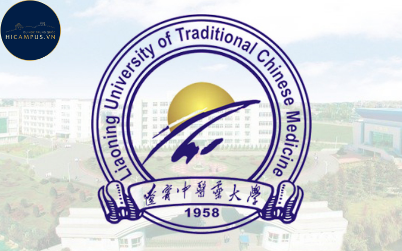 Logo trường đại học y cổ truyền Liêu Ninh 