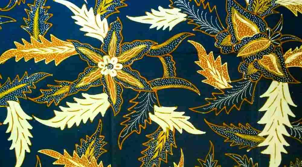 motif batik nusantara - sulur anggrek