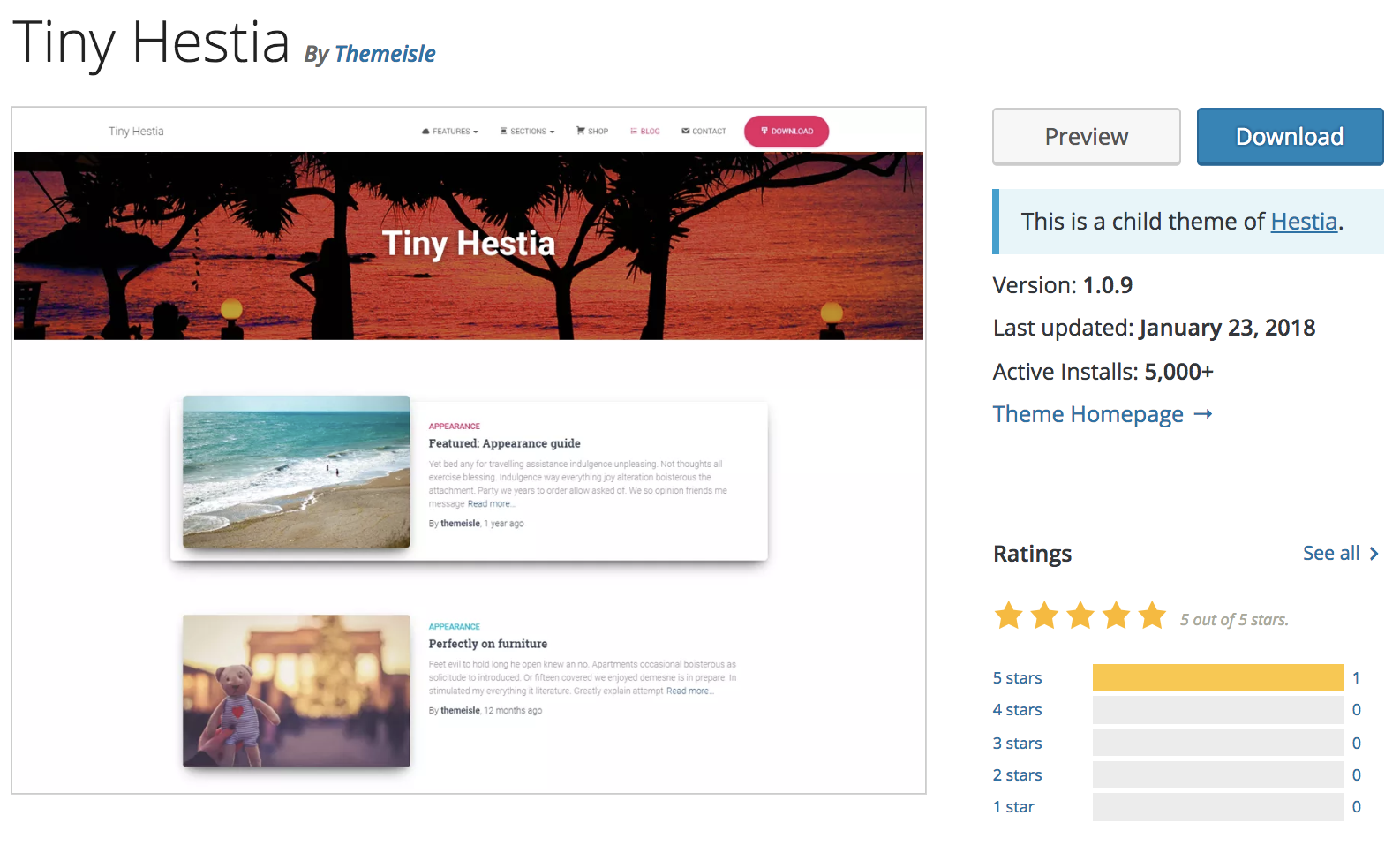 tiny-hestia-wordpress-theme