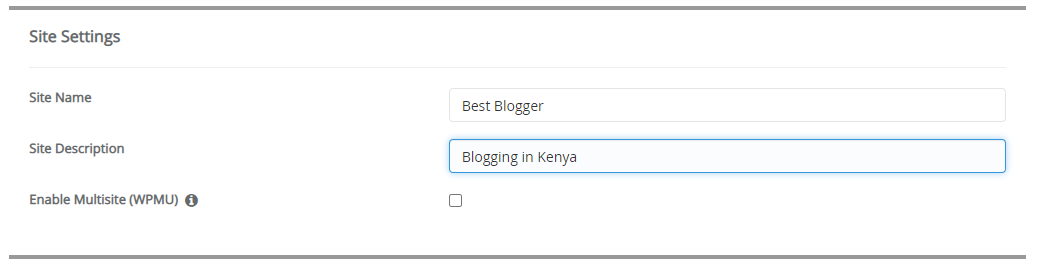 how to install wordpress in Kenya