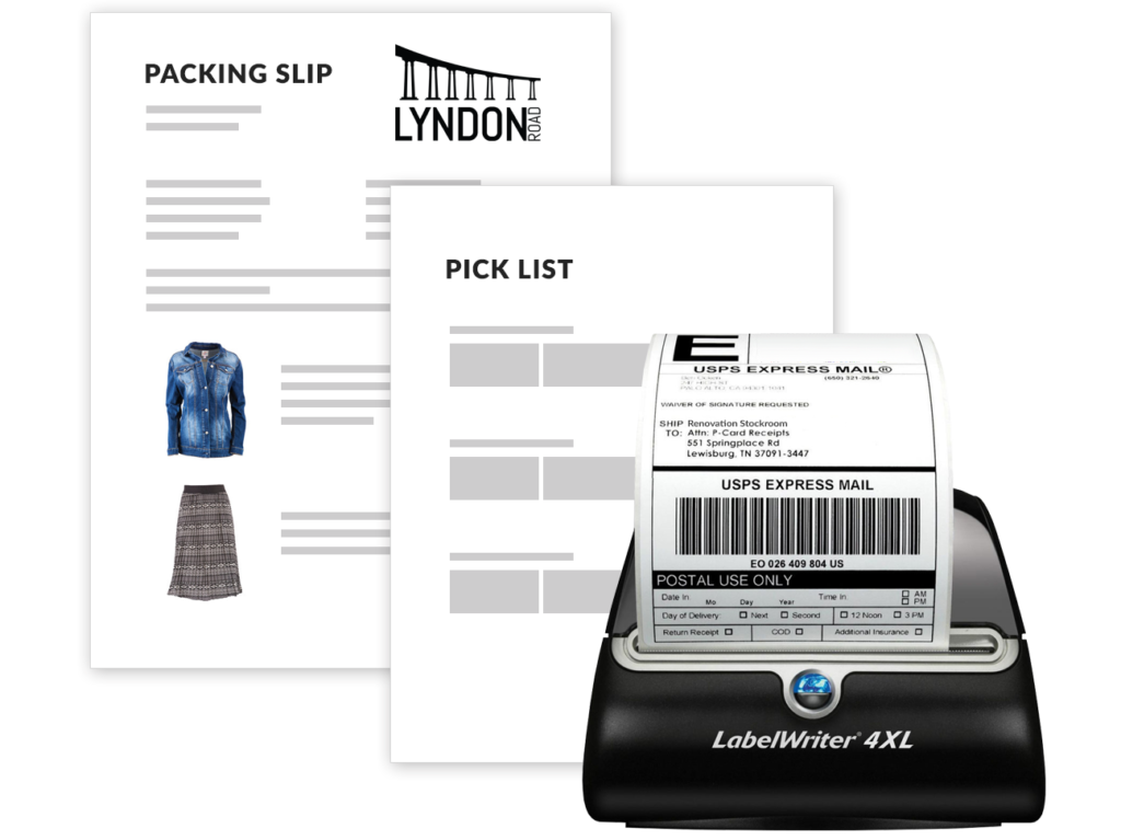 e-commerce shipping strategies print pick pack slips