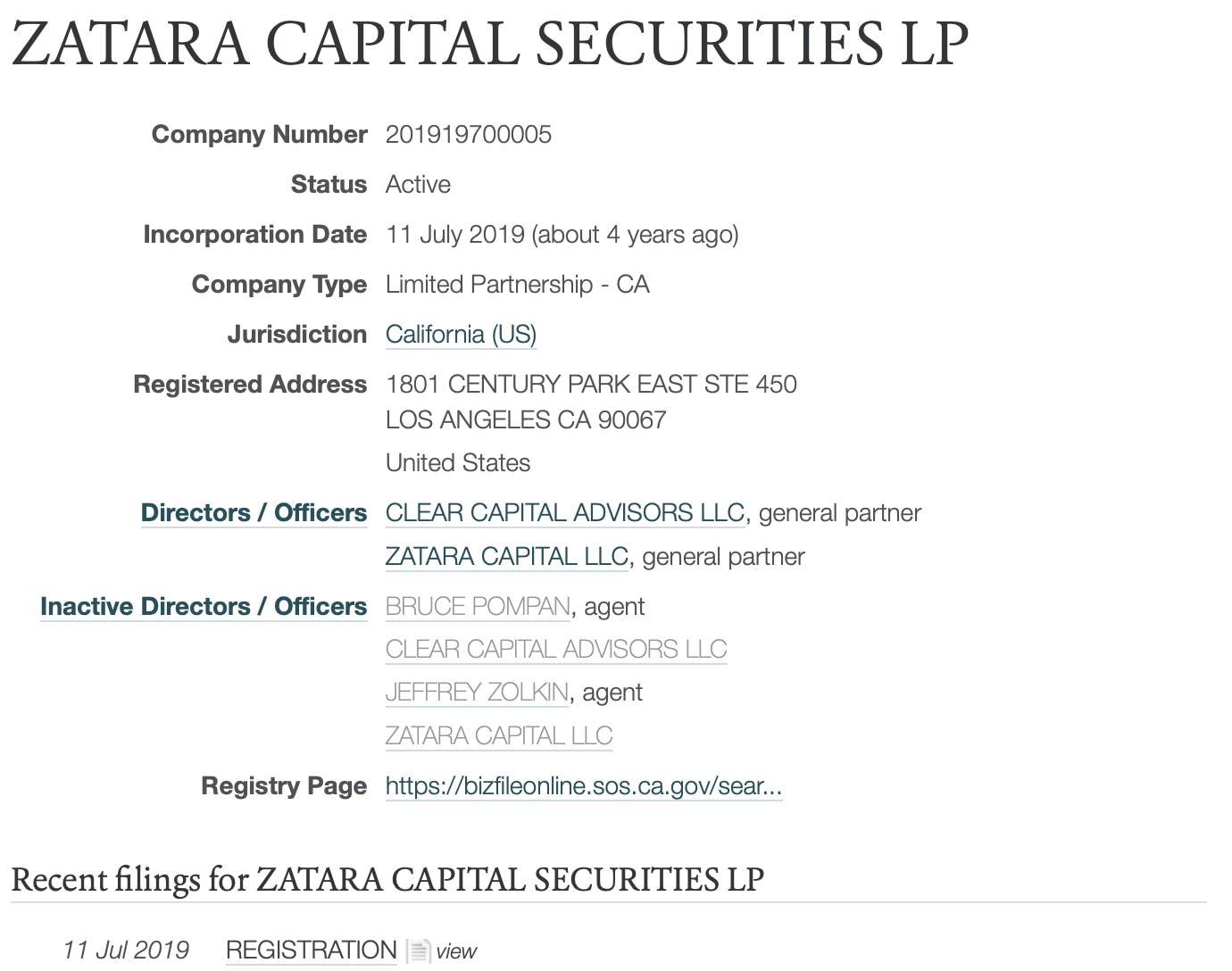 ZATARA CAPITAL SECURITIES: отзывы клиентов о работе компании в 2023 году