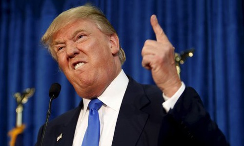 Donald Trump in Univision's black list - Abasto