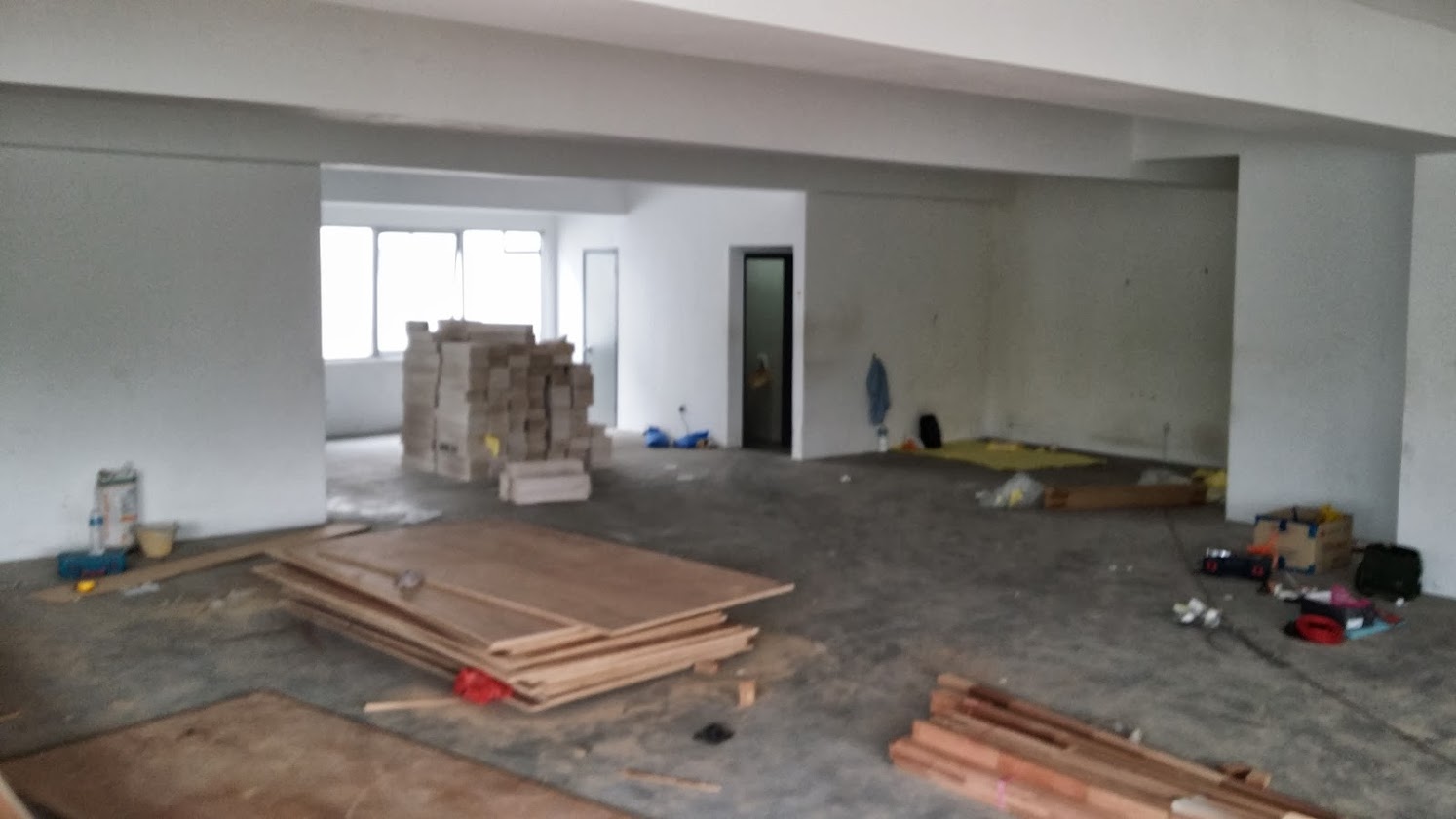 Material on site