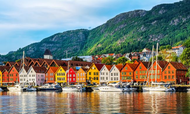 The colourful houses of Bryggen (Shutterstock)