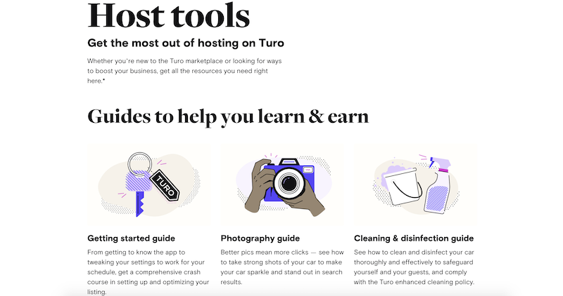 Turo host tools