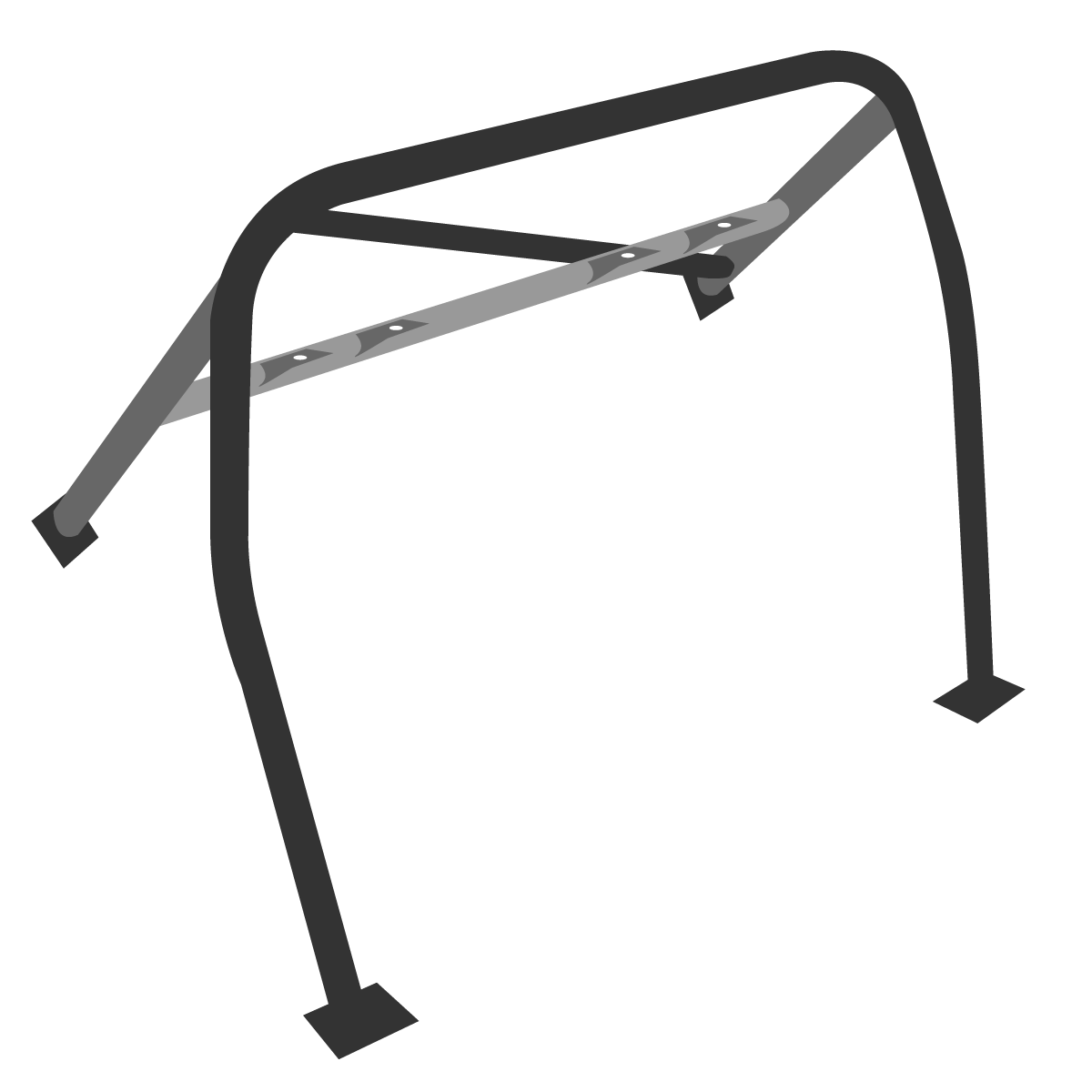 4-point roll cage