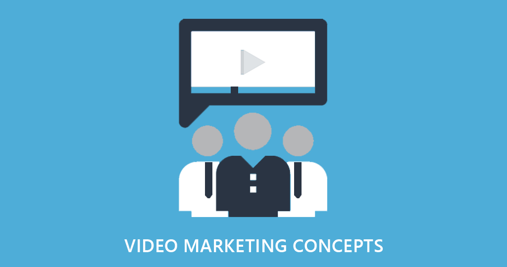 vector on video marketing concept ideas on social media