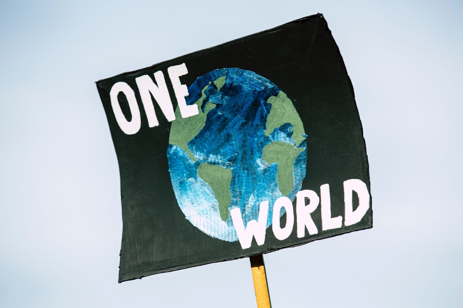 We only have one earth - Photo from Unsplash Website