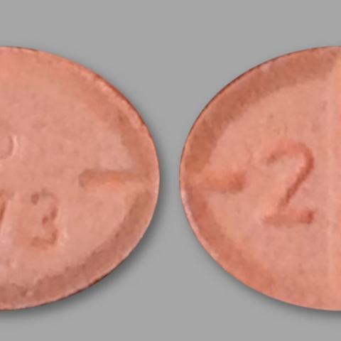 Authentic Adderall front and back - side by side