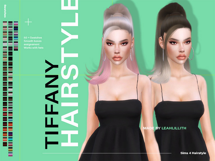 Tiffany Hairstyle Sims 4 CC