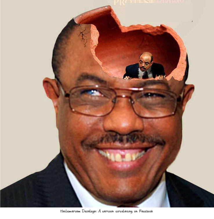 Hailemariam Desalegn A cartoon circulating on Facebook.jpg