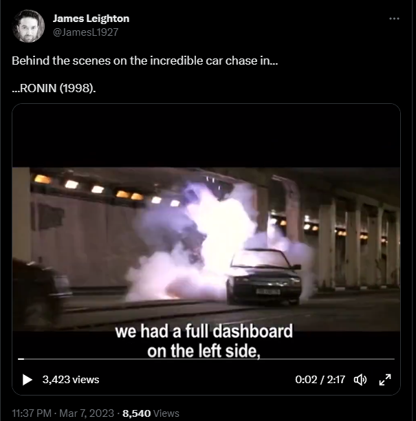 The Most Iconic Car Chase Scenes in Movie History