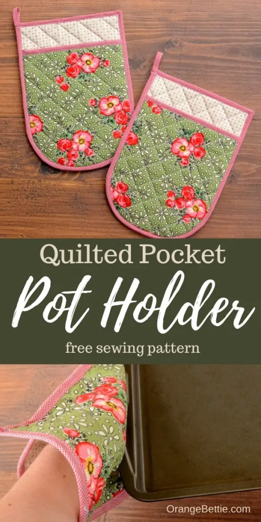Quilted Pocket Potholders