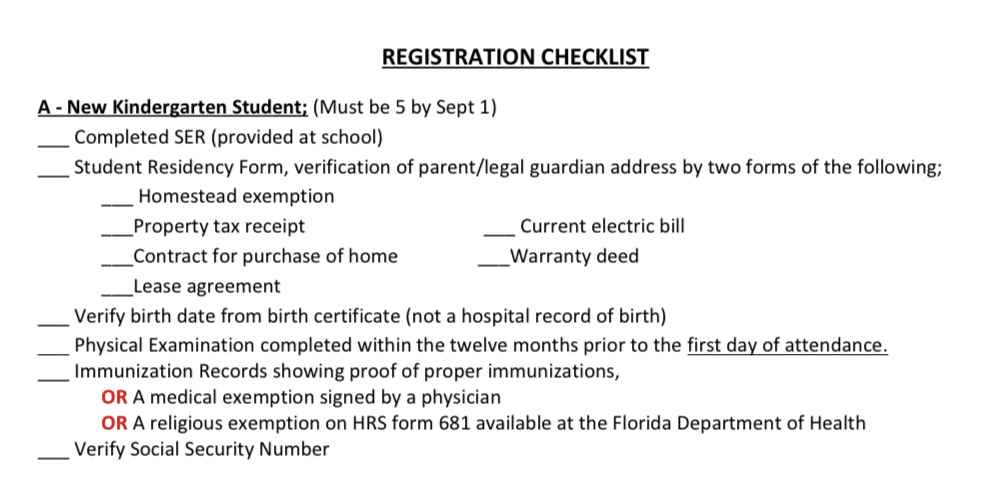 Please make sure you have All your documents before coming to your appointment. 