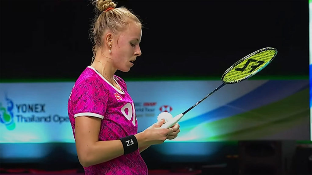 Mia Blichfeldt played a couple of great games in the recent Malaysia Open 2023