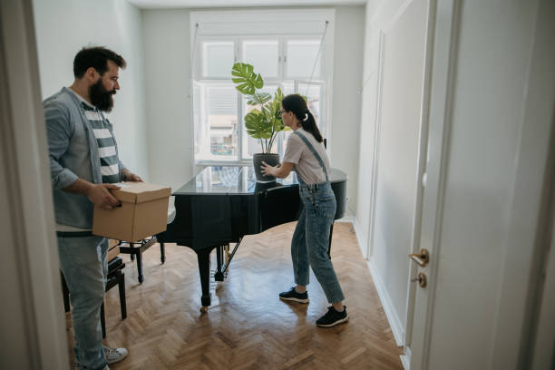 average piano moving cost, local move