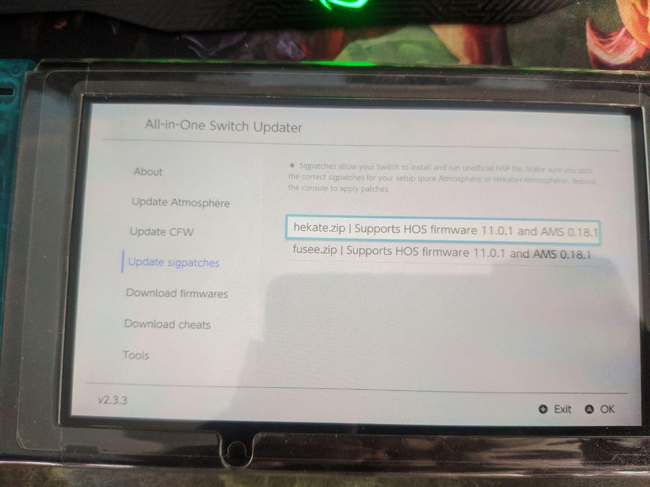 Switch Checking If Software Can Be Played