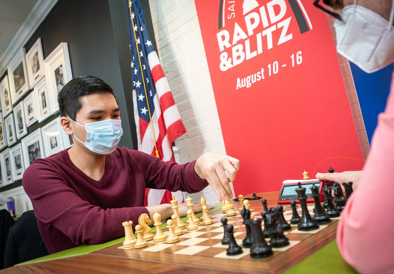 2021 STL Rapid & Blitz: Nakamura in the lead after rapid