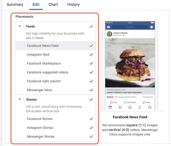Facebook Story Ads For eCommerce placement