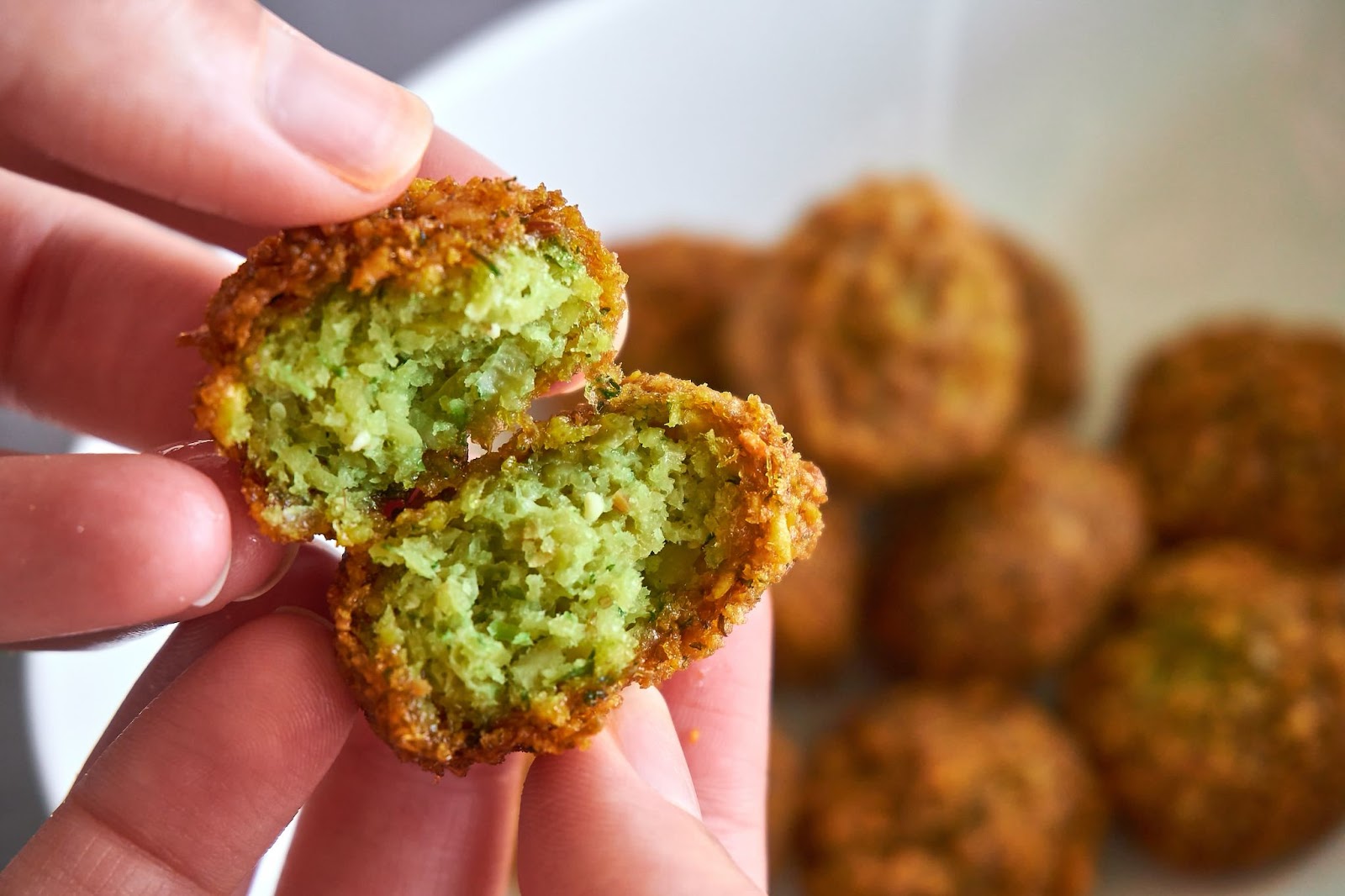 deep fried vegetarian patties from Friends of Dorothy in Kelowna