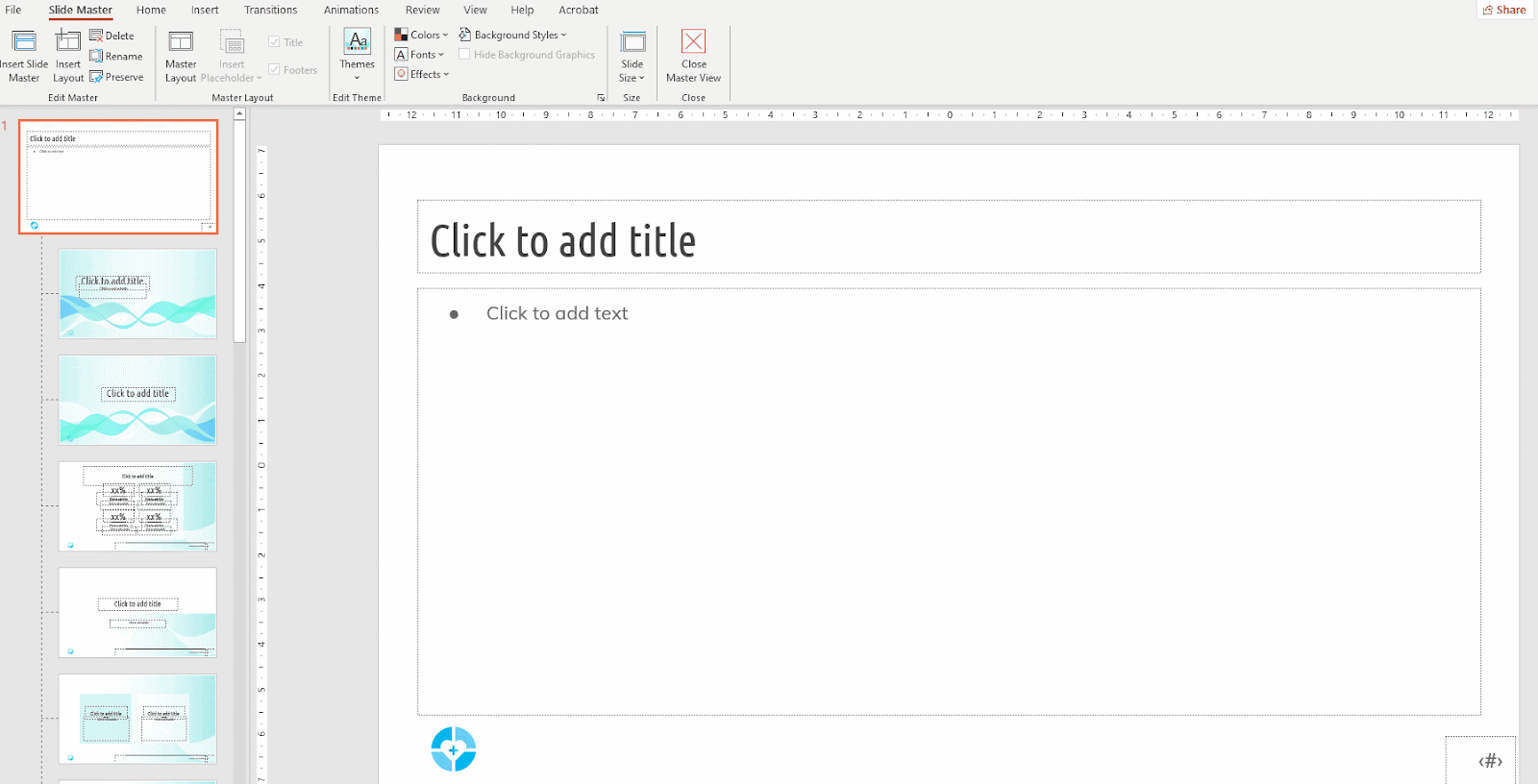 Adjusting the transparency in PowerPoint