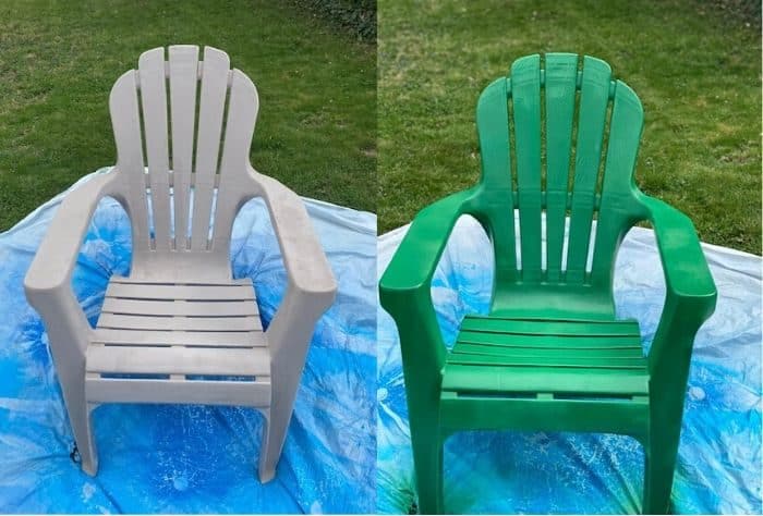 How To Paint Plastic Furniture A Step, Can I Spray Paint Plastic Outdoor Furniture