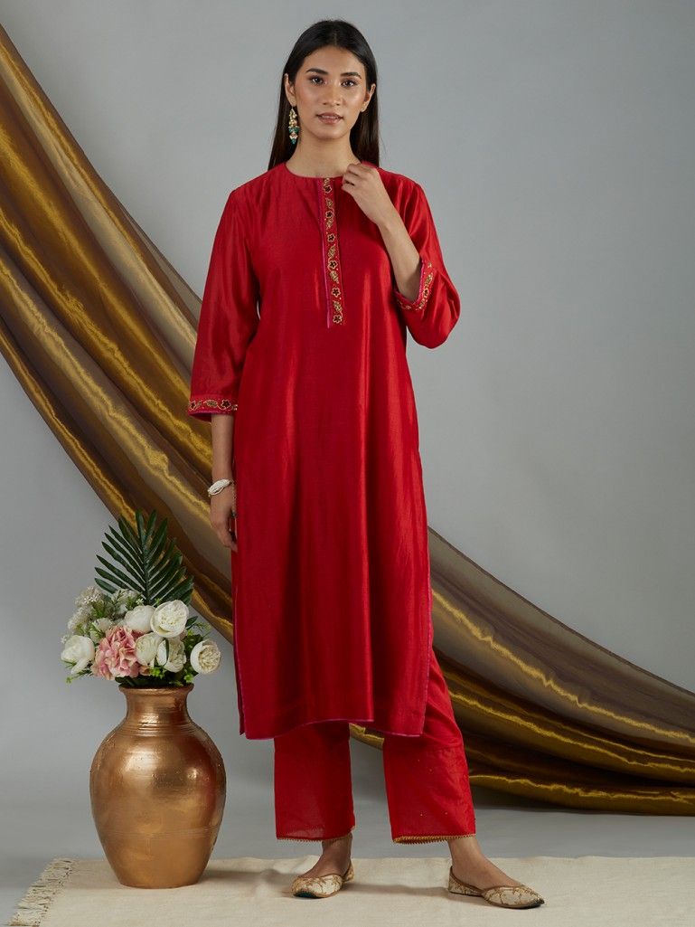 buy chanderi kurta online