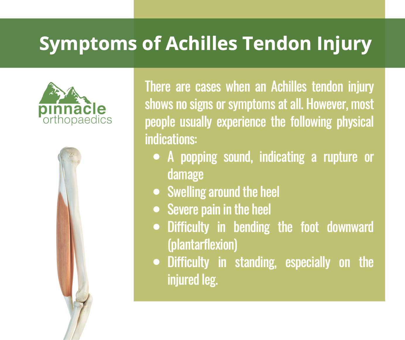 How You Know You Have Damaged Your Achilles Tendon? Pinnacle Orthopaedics