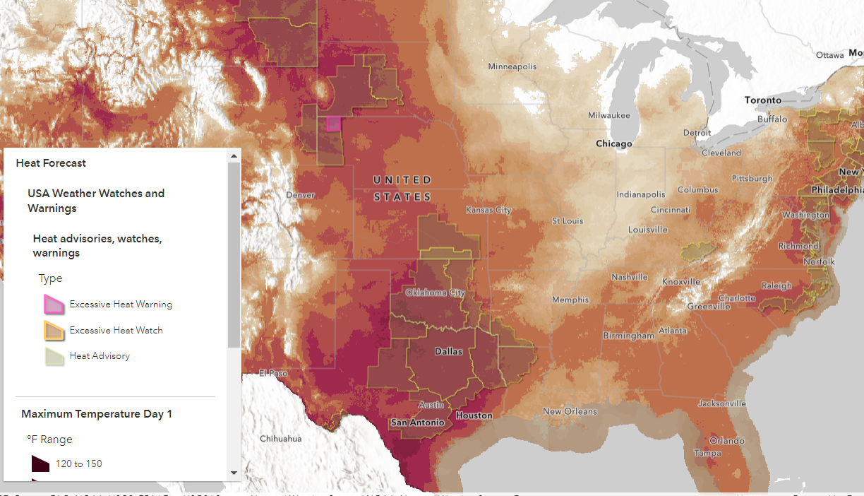 90 Million People Face Extreme Heat in the USA