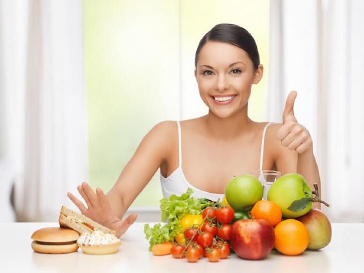 Chế độ ăn hợp lý giúp giảm triệu chứng bệnh viêm da tiết bã