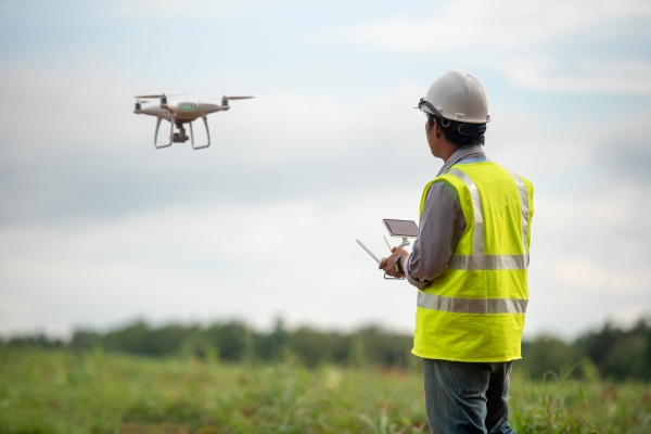 construction-engineer-control-drone-survey-land-real-estate-development