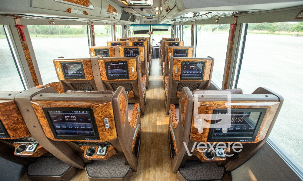 Nội thất xe AVIGO đi Vũng Tàu từ Sài Gòn